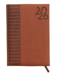 Zobrazit detaily pro MANAGER 2026, týdenní A5 hnědý diář Obrázky: MANAGER 2026, týdenní A5 hnědý diář